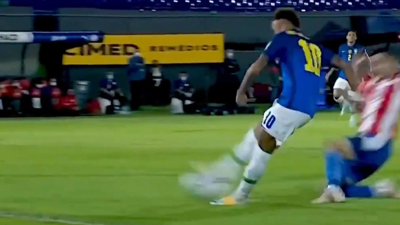Video: Neymar logs early goal and late assist against Paraguay