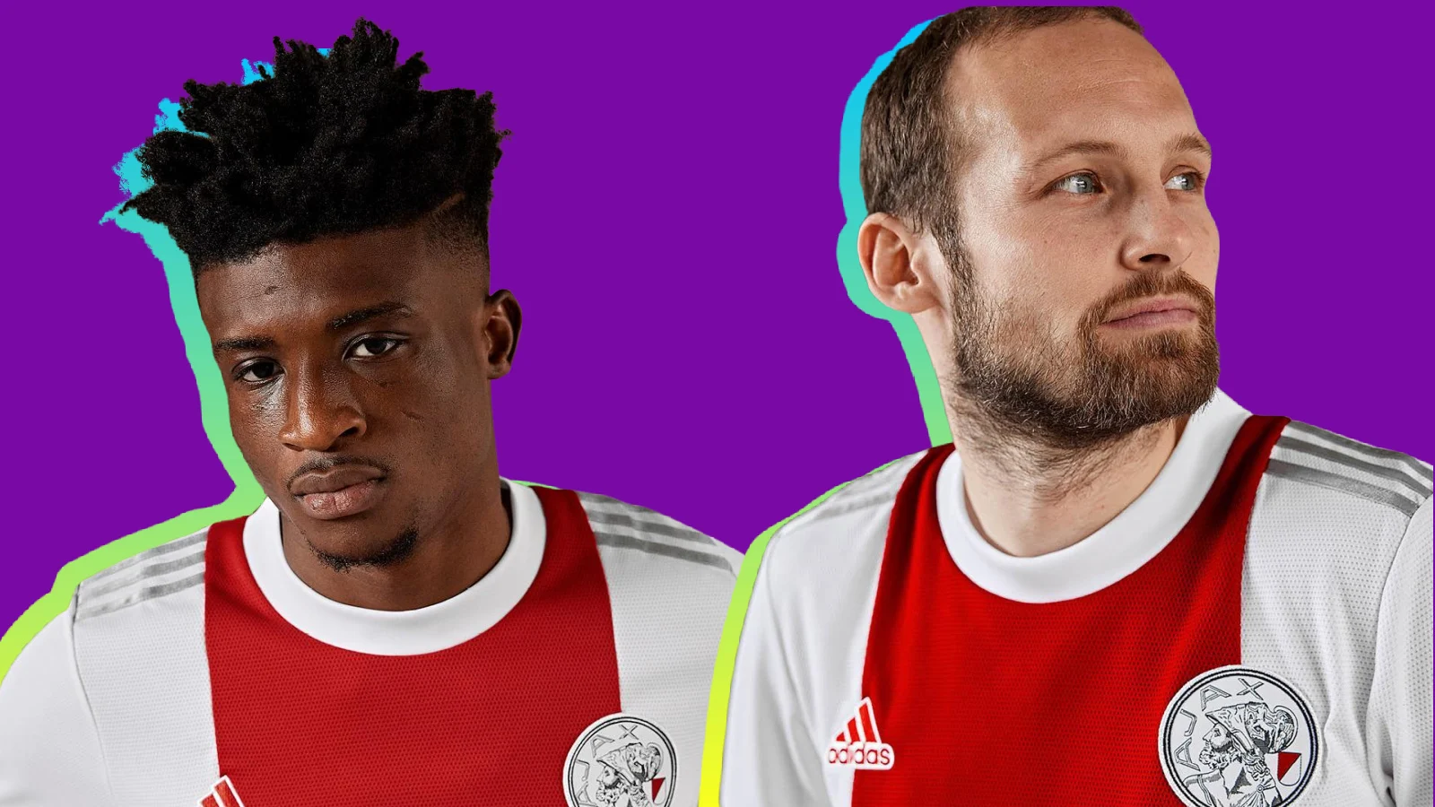 Ajax players don new Adidas home kit for next season
