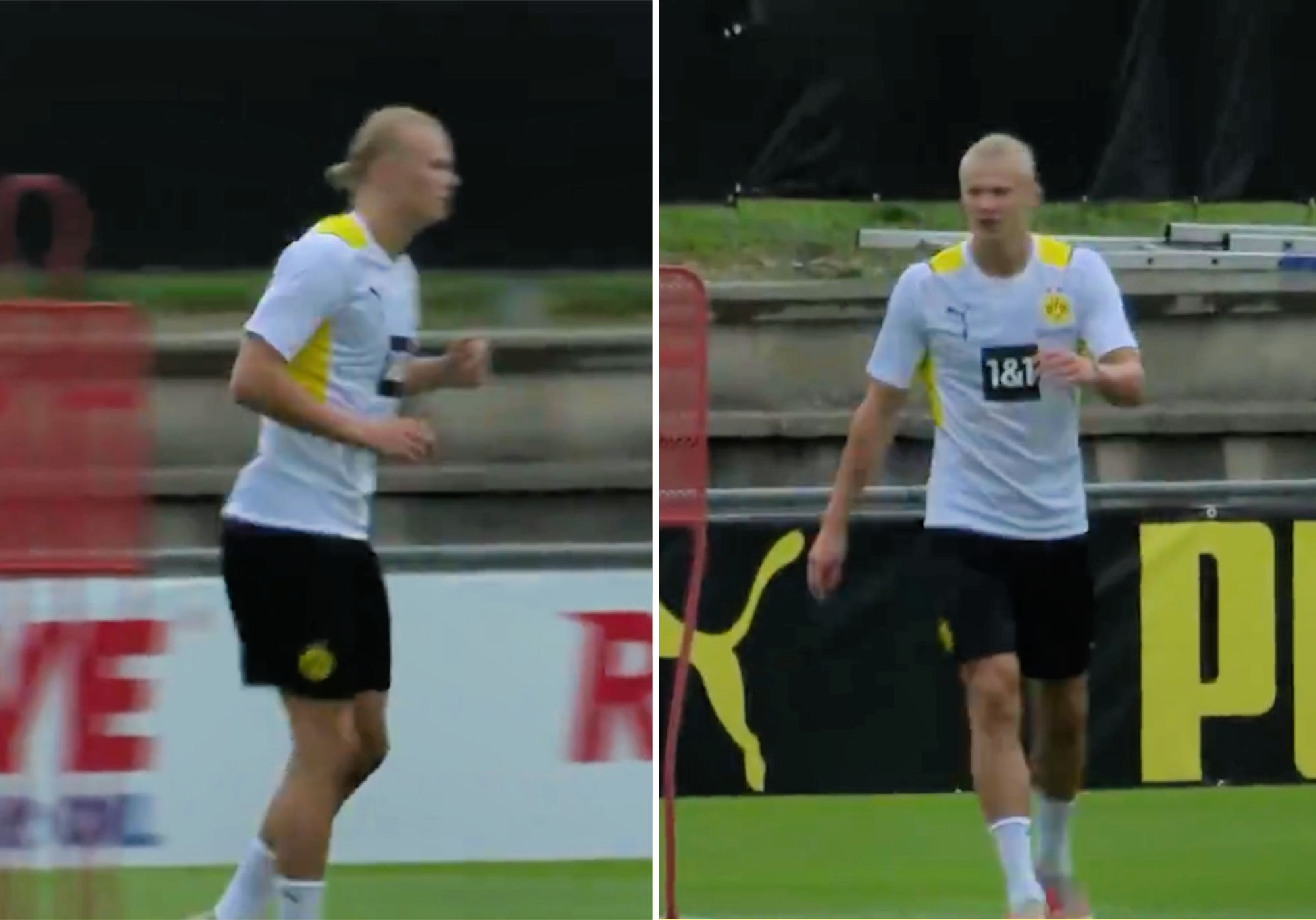 Watch: Erling Haaland’s solo workout post training proves indefatigable attitude