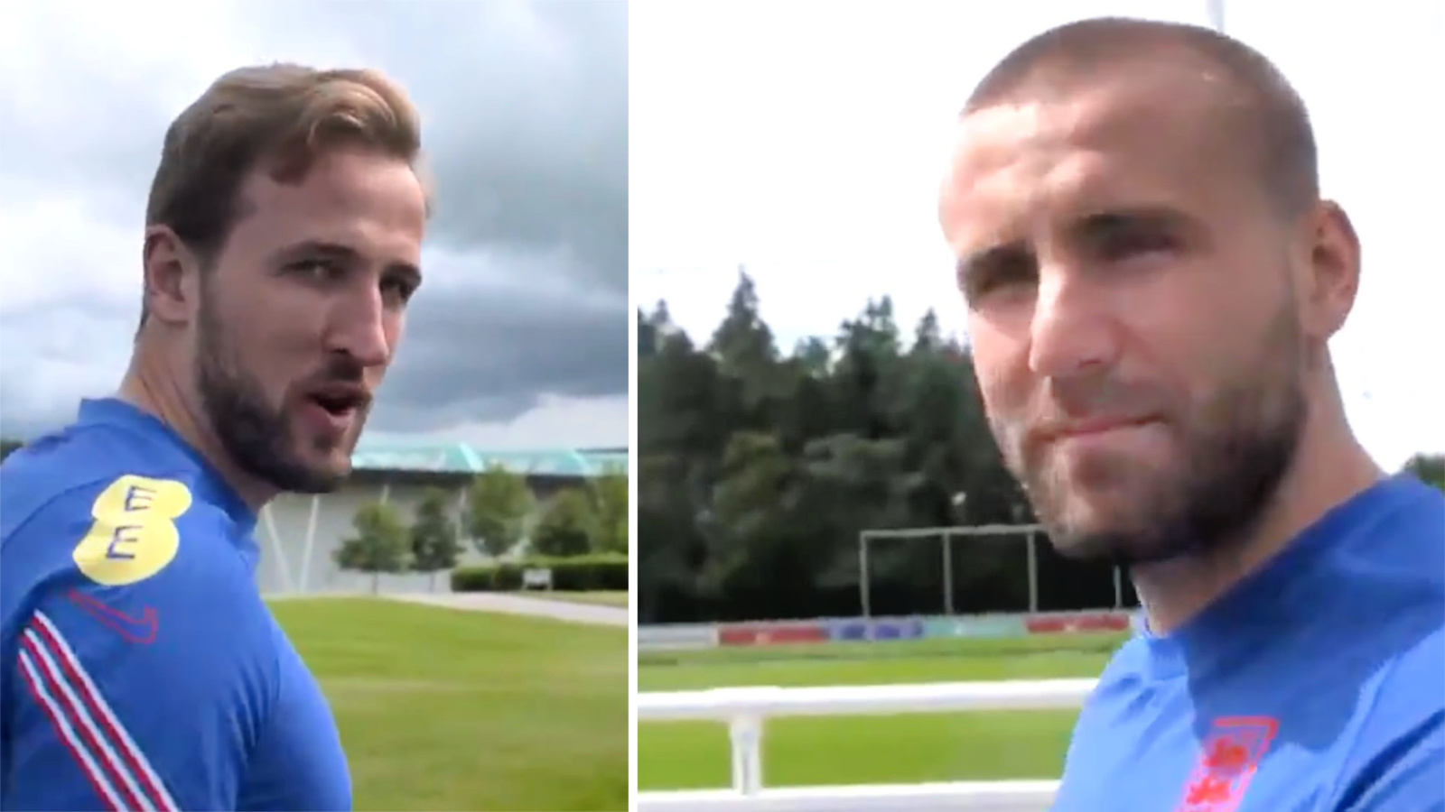Watch: New Luke Shaw nickname catches on in England camp
