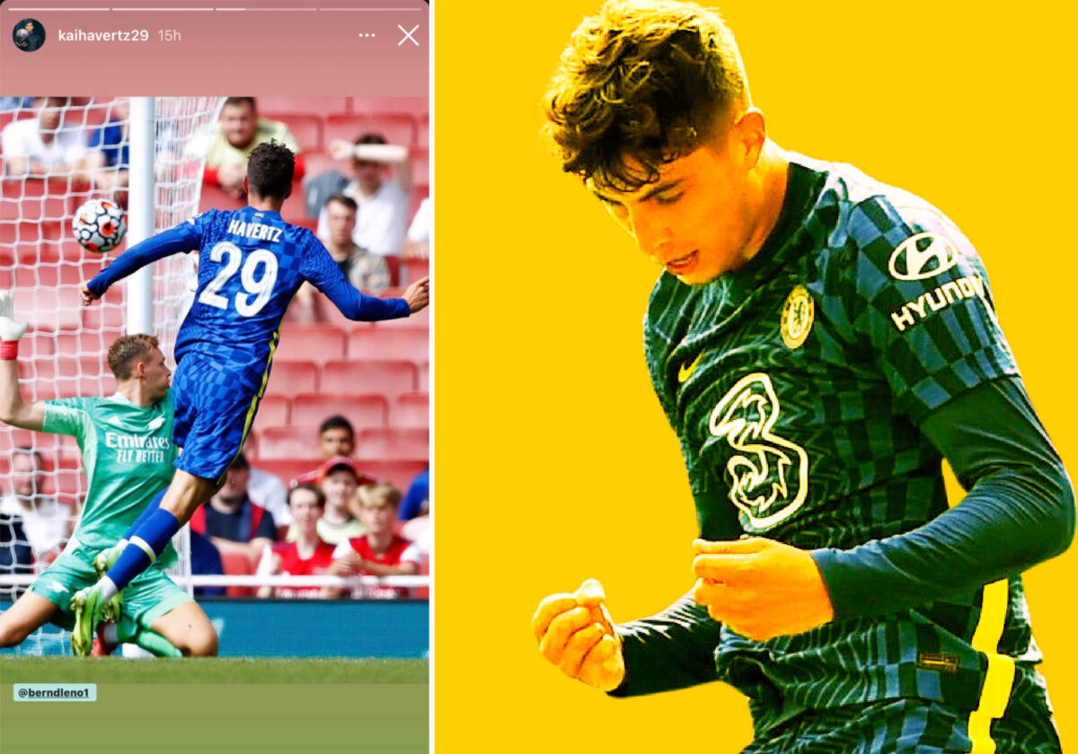 Bernd Leno trolled by 'Leverkusen mate' Kai Havertz following loss at Emirates