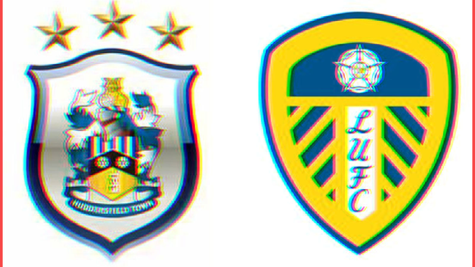 Huddersfield Town and Leeds United logos