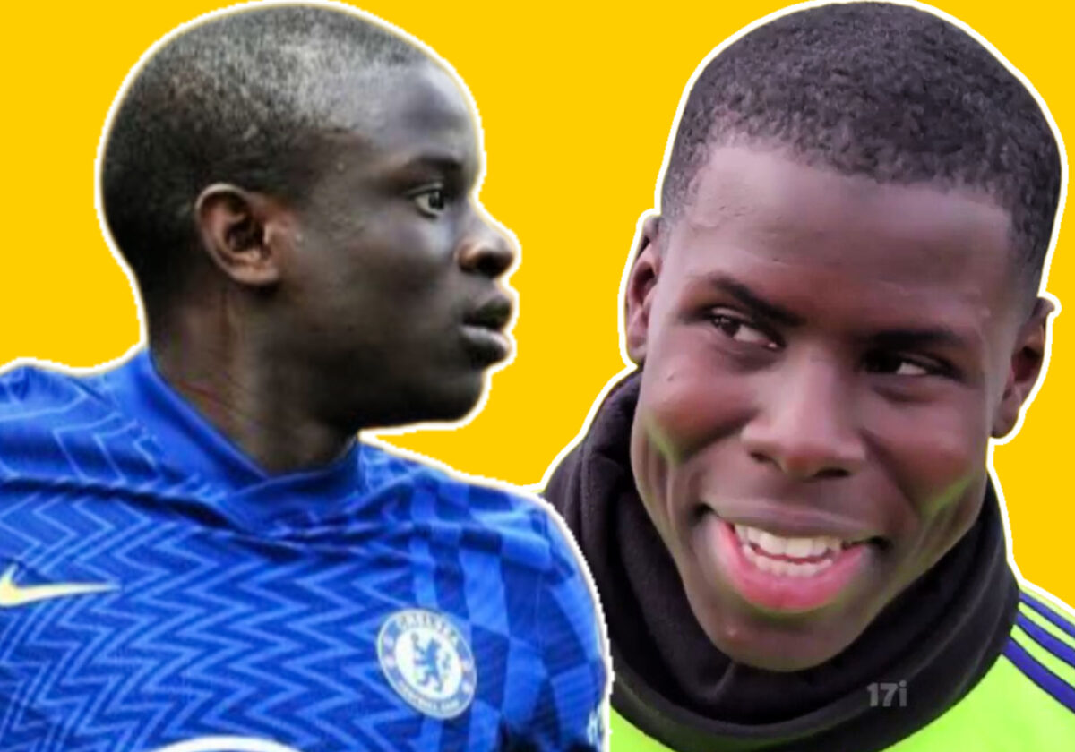 Kurt Zouma's reaction to N'Golo Kante's nutmeg on Son Heung-min was hard to ignore