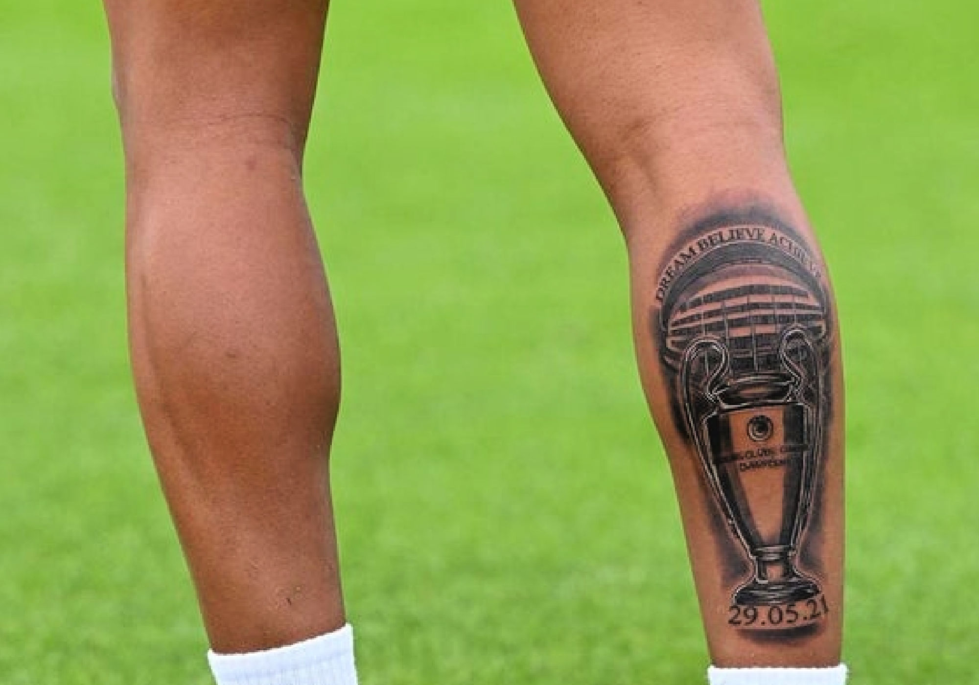 Reece James celebrates CL triumph with colossal new tattoo