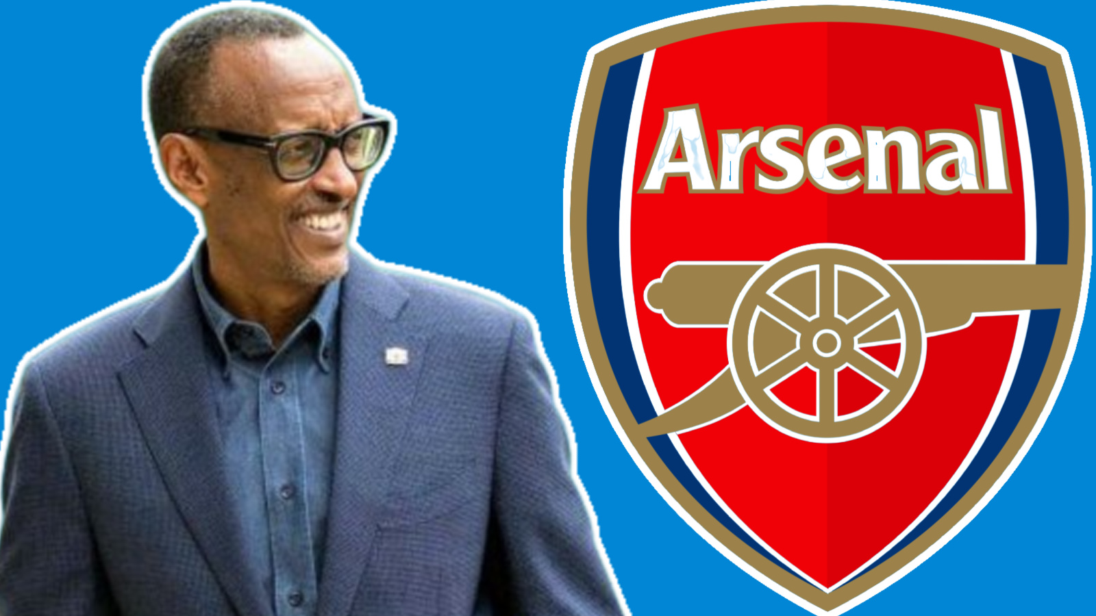 Rwanda President Paul Kagame slammed Arsenal on Twitter following the loss to Brentford