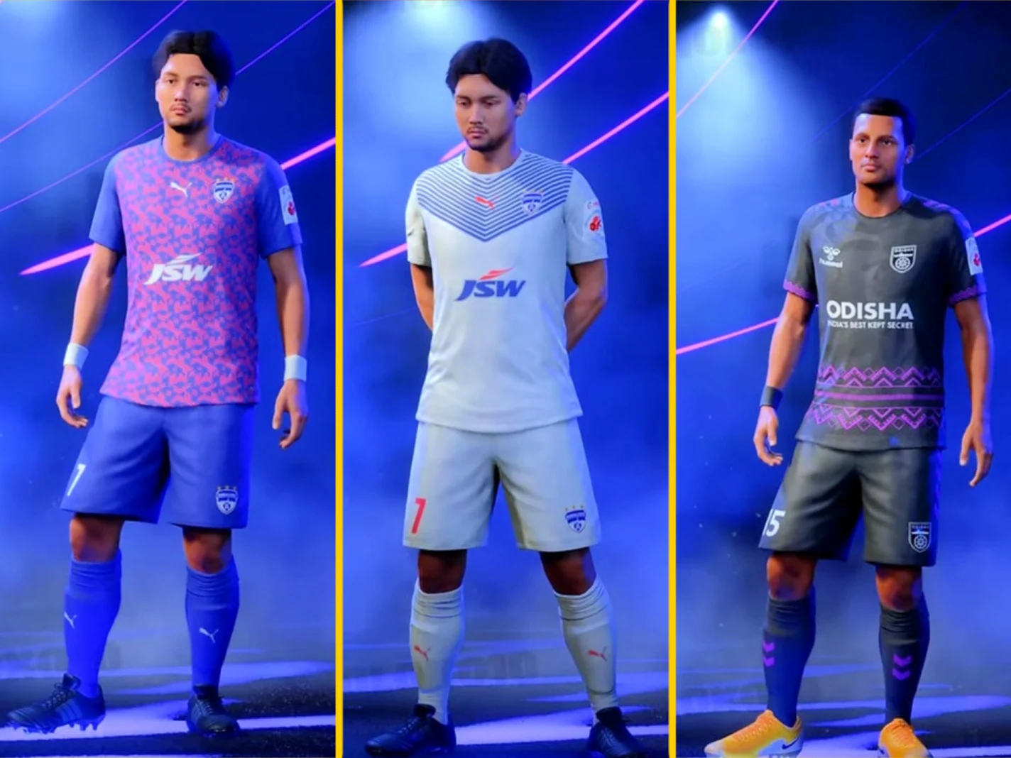 Indian Super League kits in FIFA 22