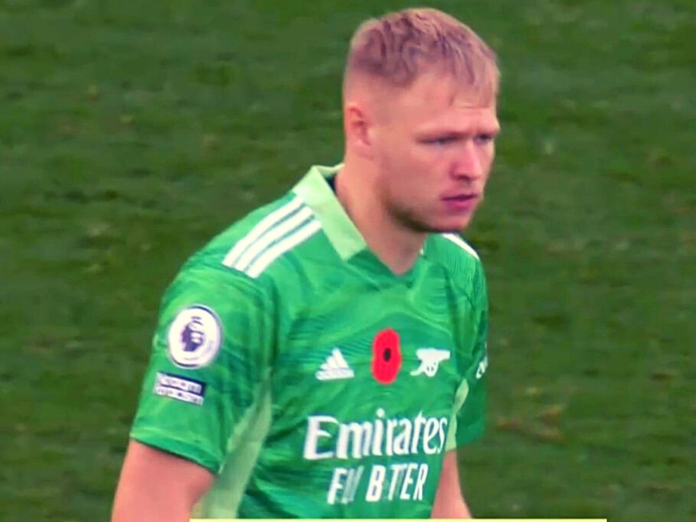 Aaron Ramsdale was the MOTM against Leicester City