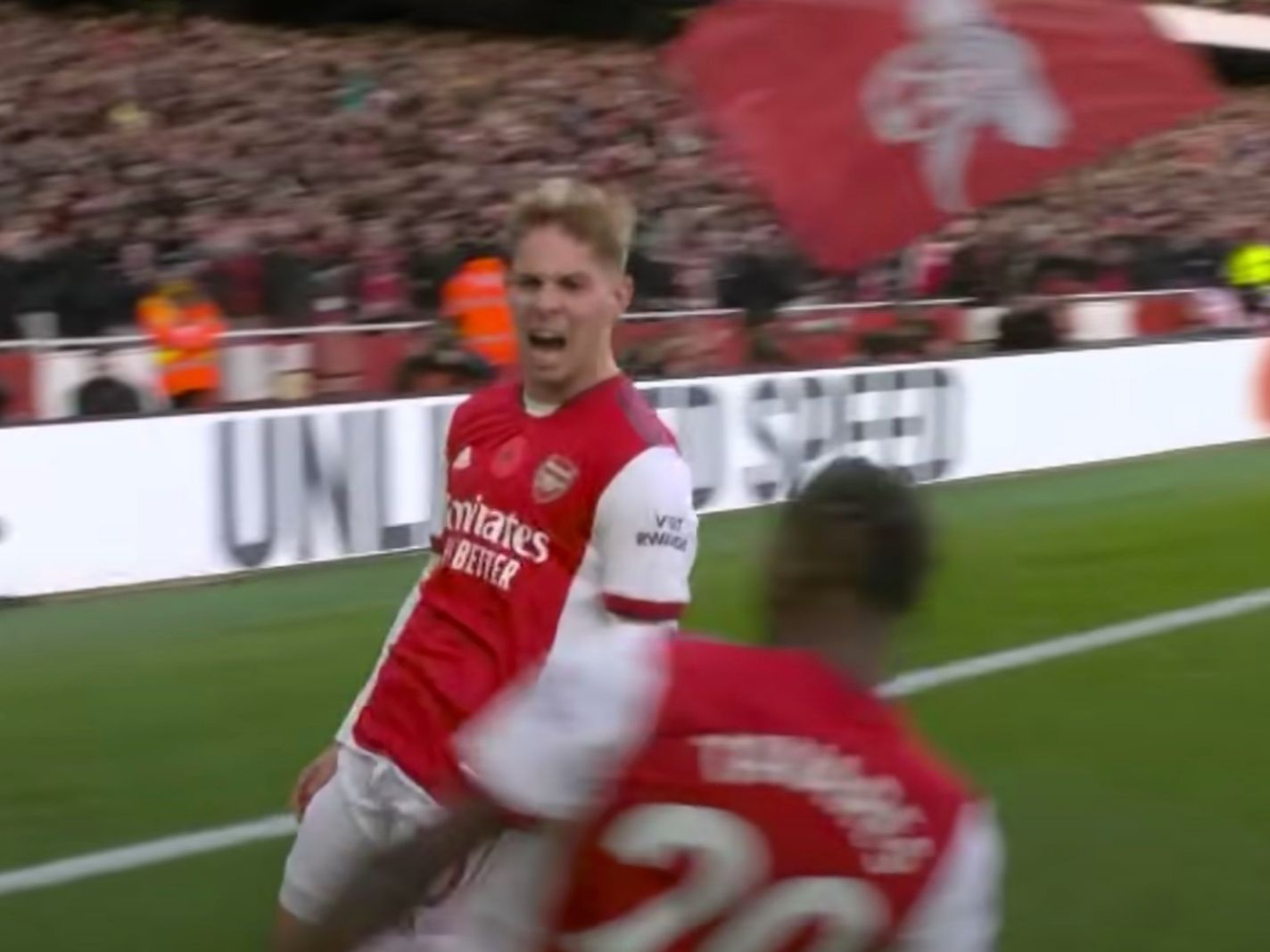 Nuno Tavares timing his knee slide to match Emile Smith Rowe was oddly satisfying