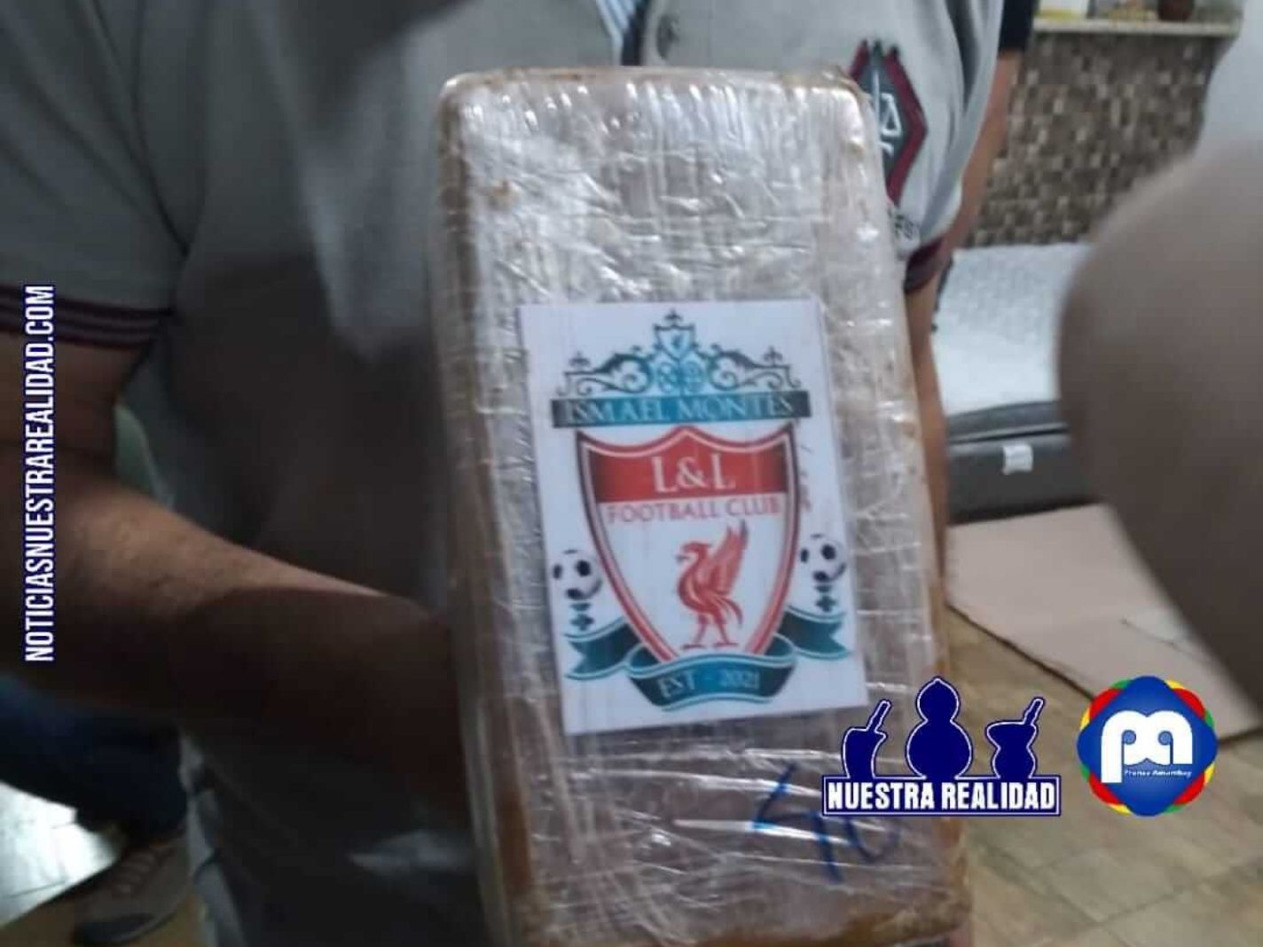 Liverpool branded cocaine in Paraguay