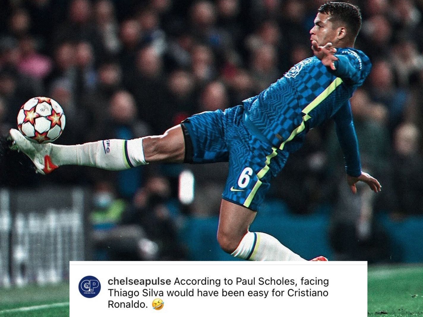 Thiago Silva fires back after disparaging Paul Scholes claim before Chelsea v Man Utd