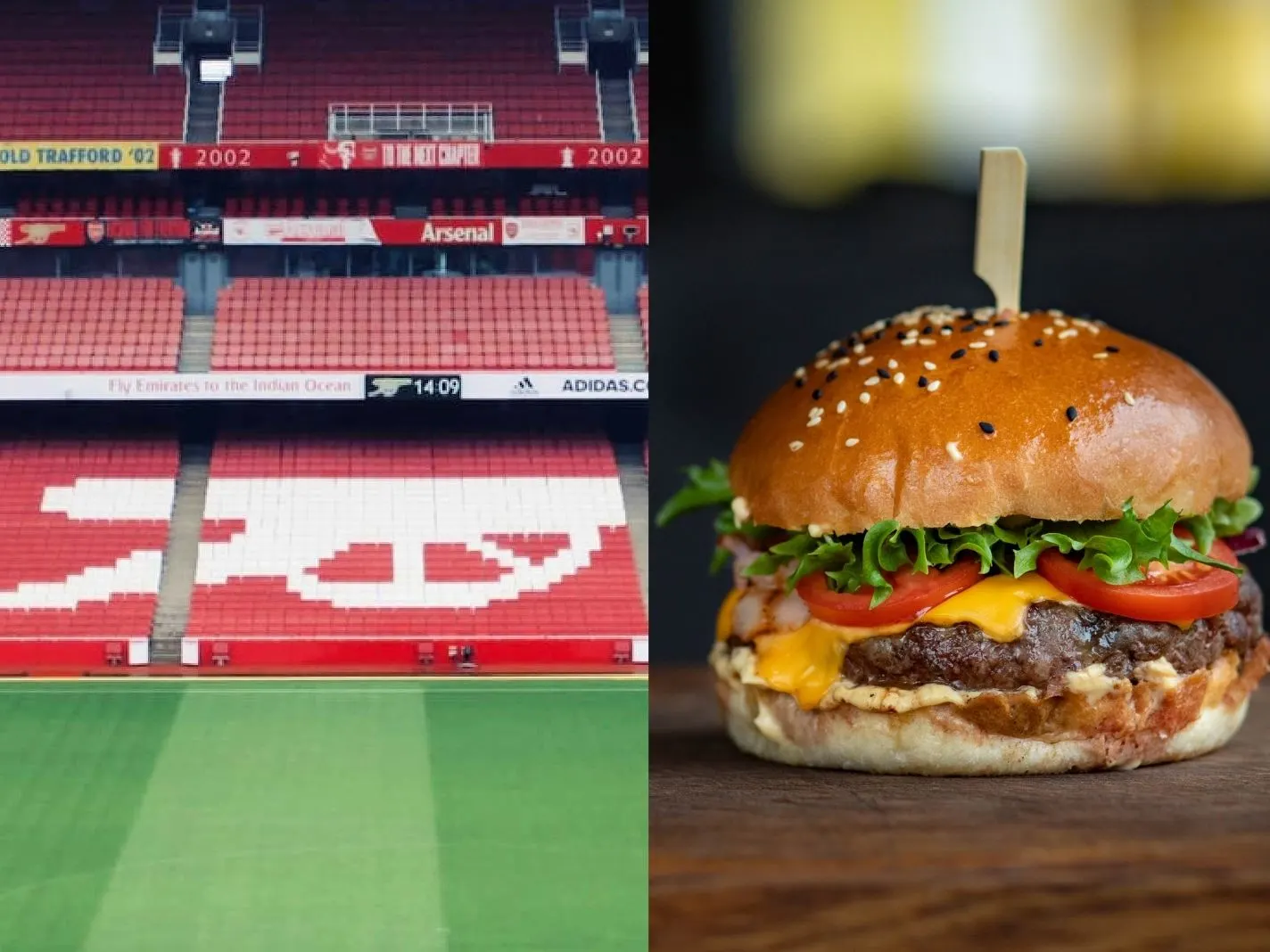 Arsenal slammed for selling cheeseburger and fries for £18 at Emirates