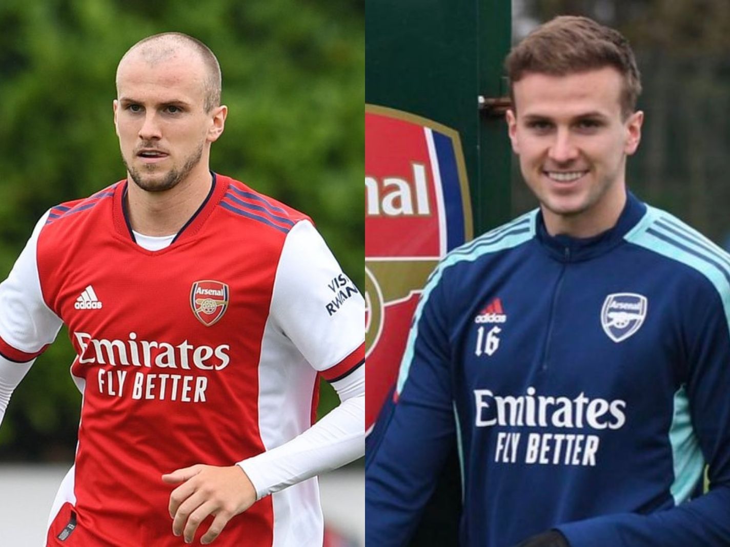 Twitter reacts as balding Rob Holding rocks full head of hair