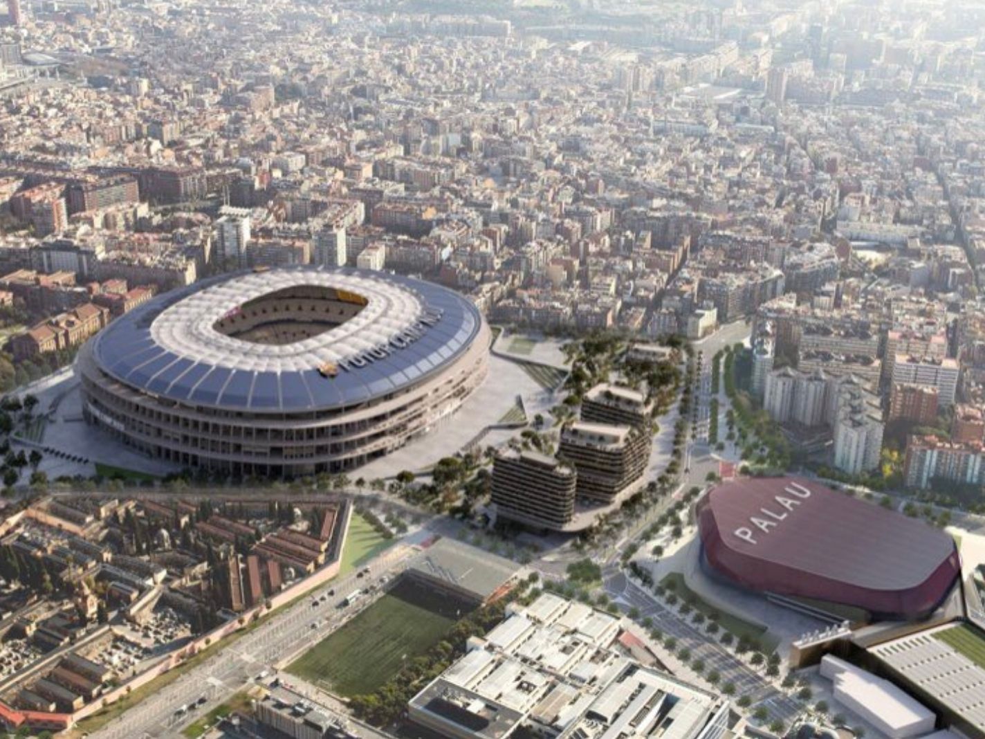 New images show a vision of what Camp Nou could look like in the future