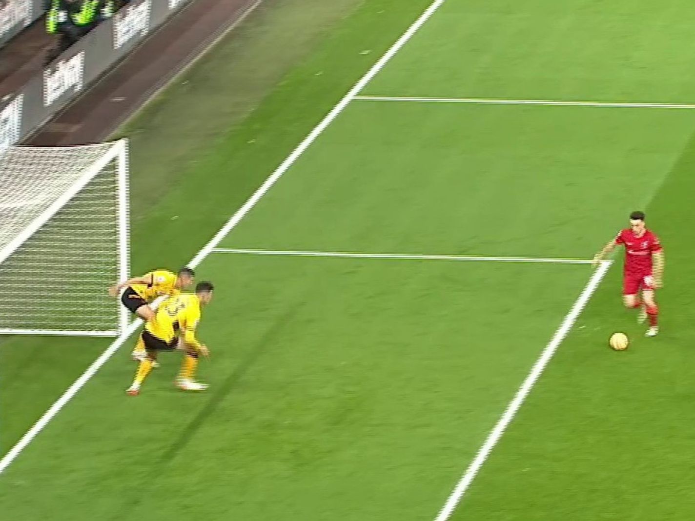 Diogo Jota suffered an open-goal miss against Wolves