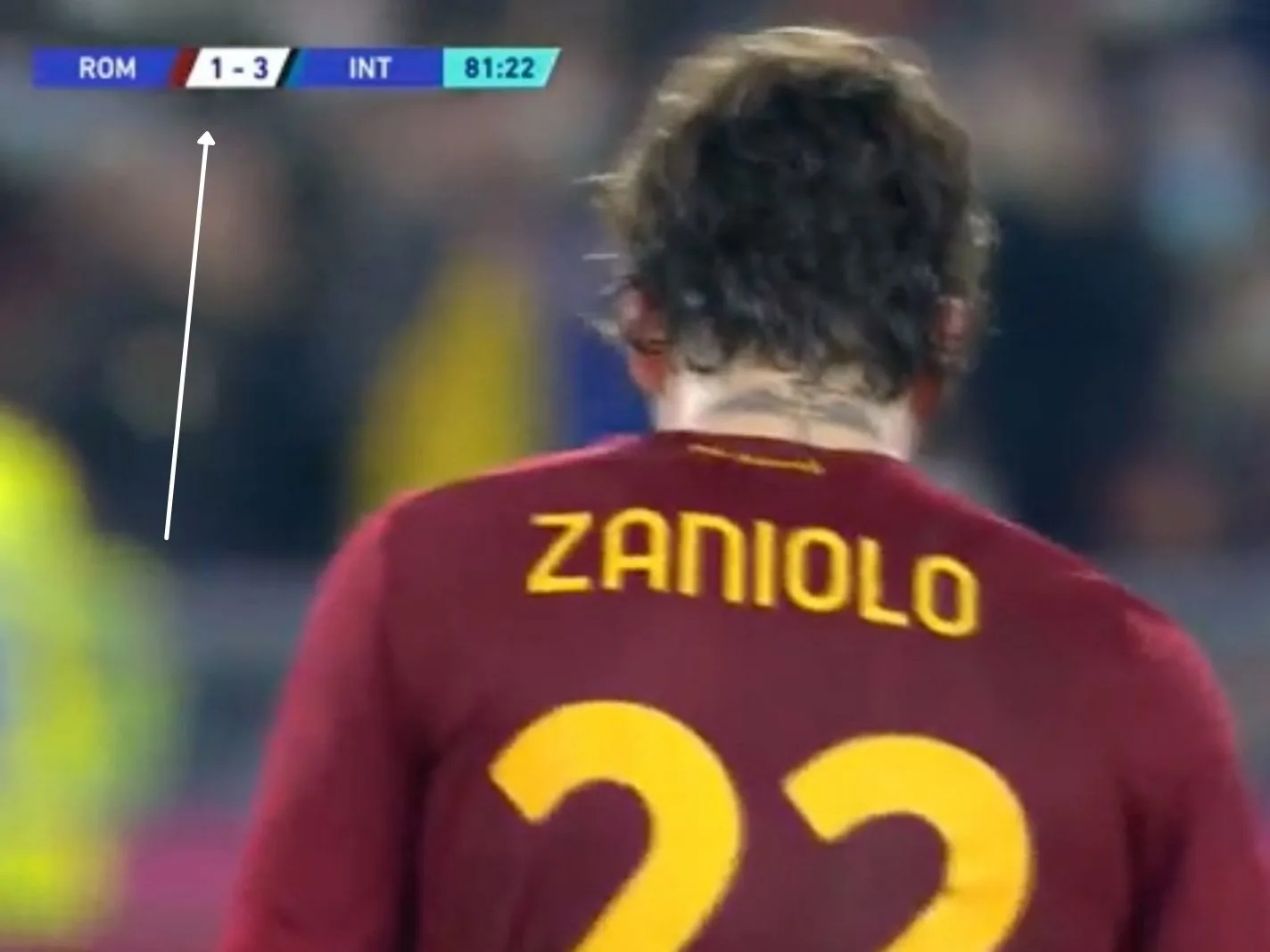 From commentators to the scoreboard The fake goal from Zaniolo that fooled everyone during Inter v Roma