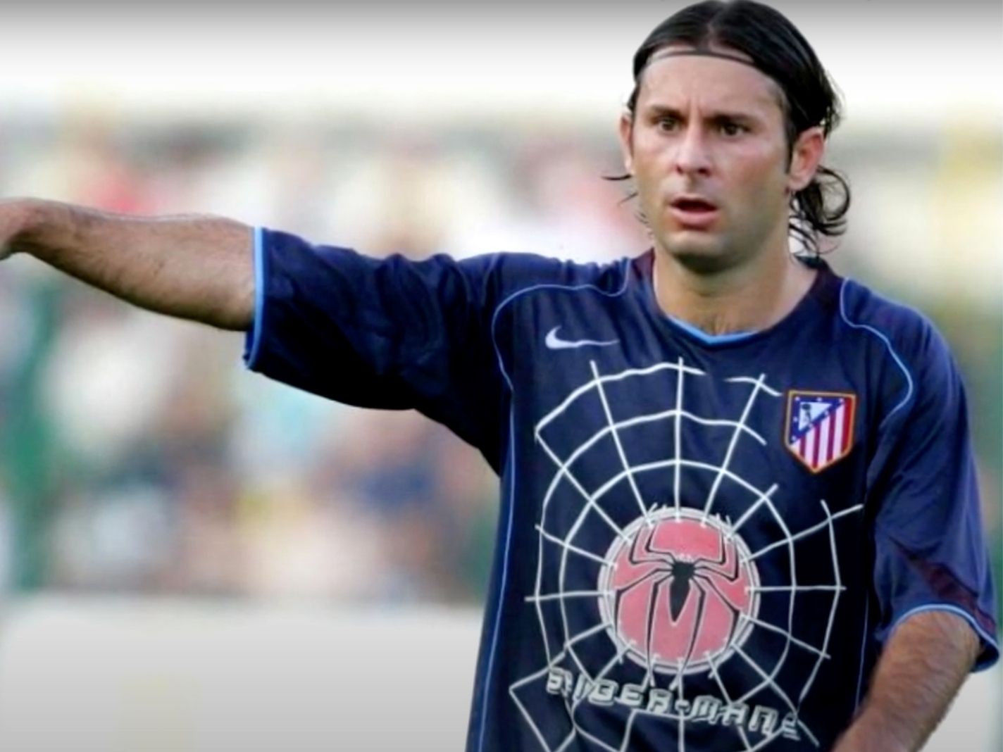Throwback to when Atletico Madrid wore movie titles as shirt sponsor