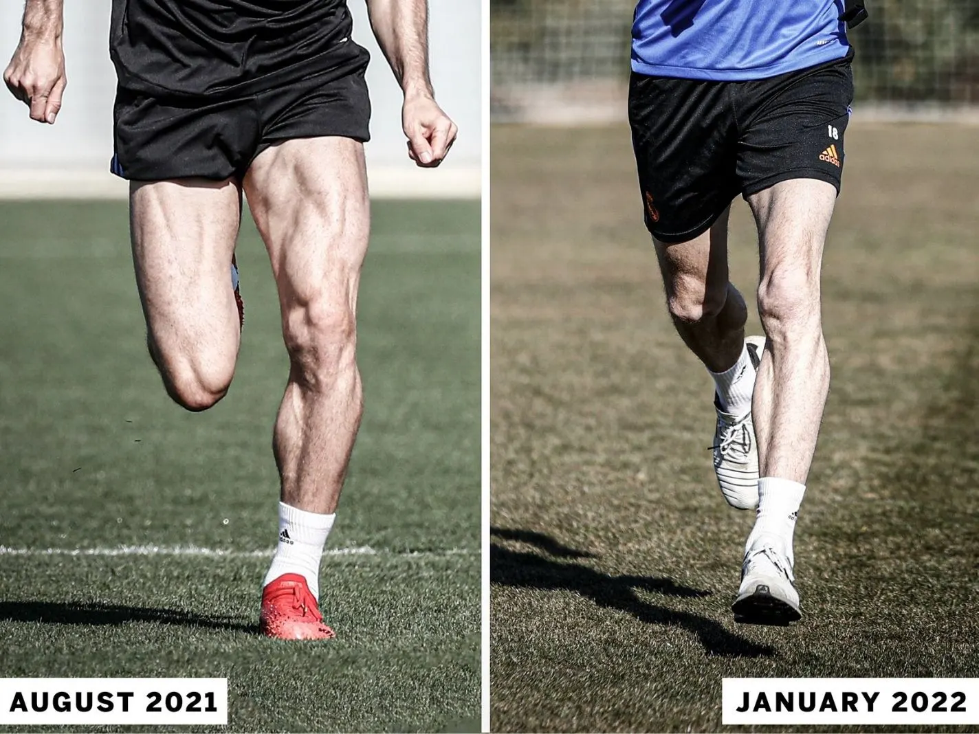 Gareth Bale body transformation