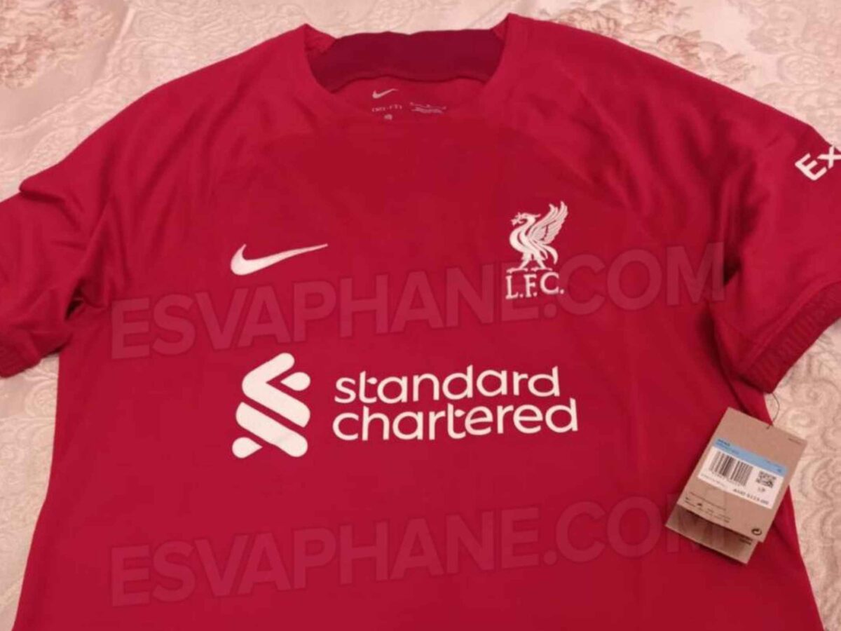 Liverpool home kit 2223 season