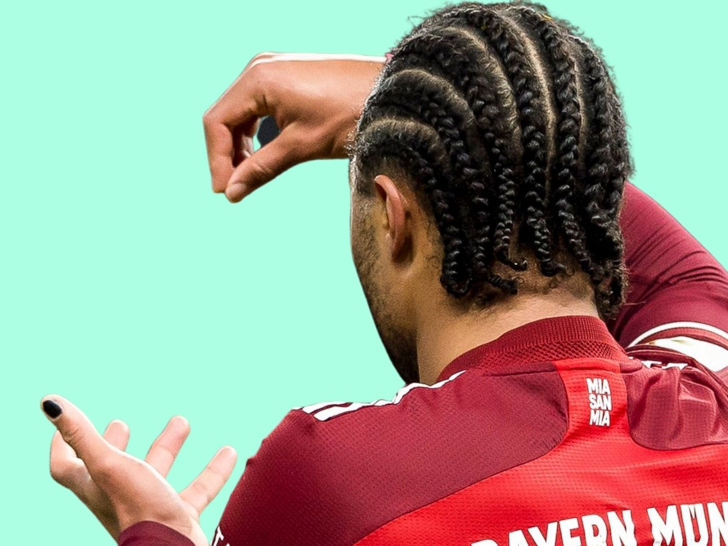 The reason why Bayern Munich star Serge Gnabry paints his fingernails black 