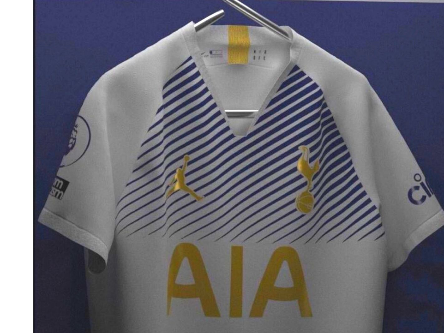 Tottenham concept kit with Air Jordan branding backfires big time on Twitter