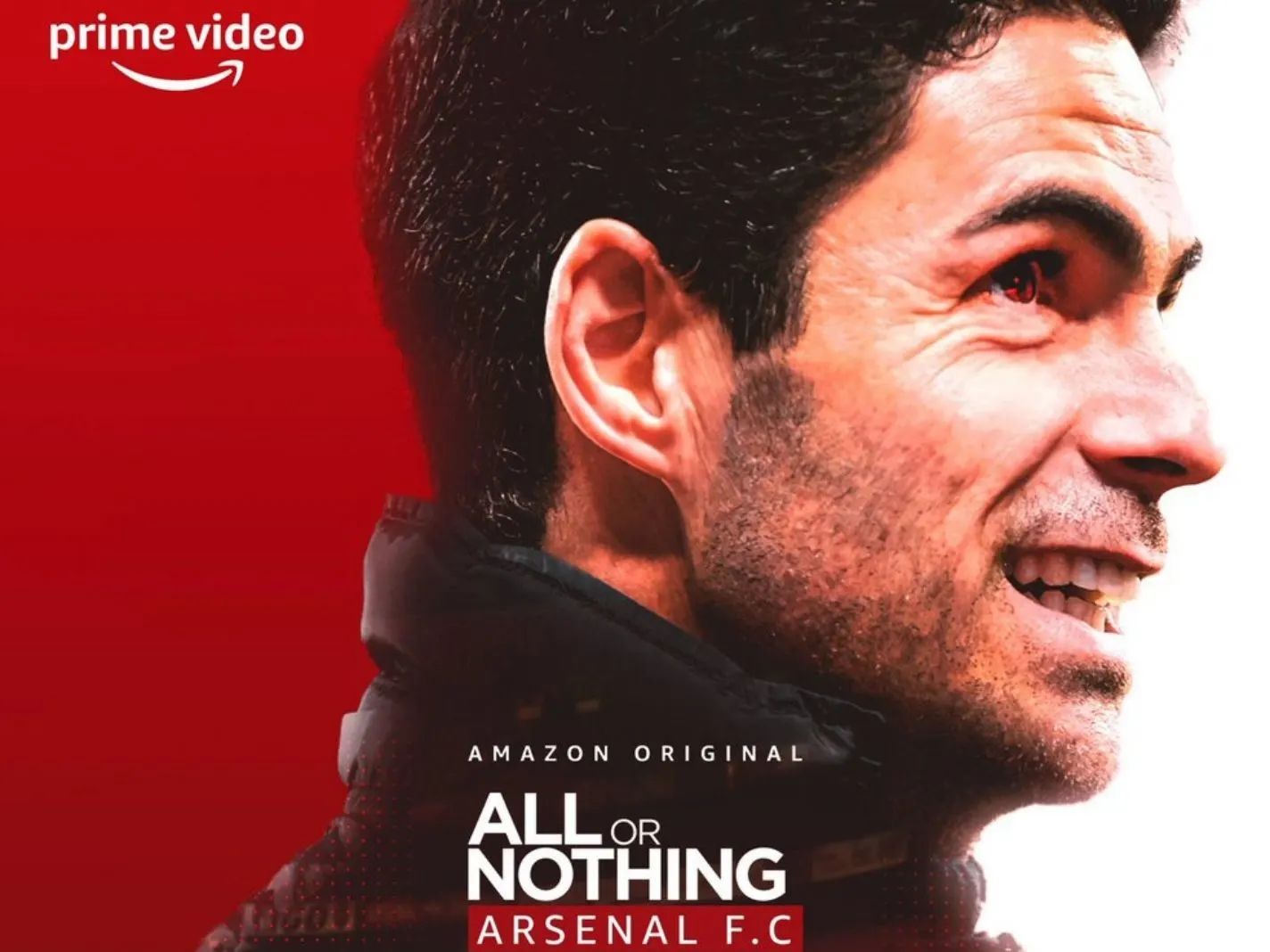 The cover of new Arsenal All or Nothing Amazon Prime documentary
