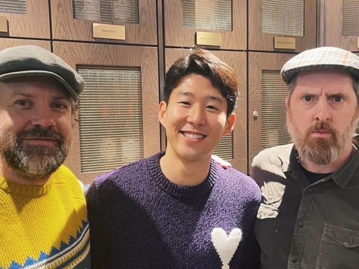 Tottenham forward Son Heung-min spotted hanging out with Ted Lasso stars Jason Sudeikis and Brendan Hunt