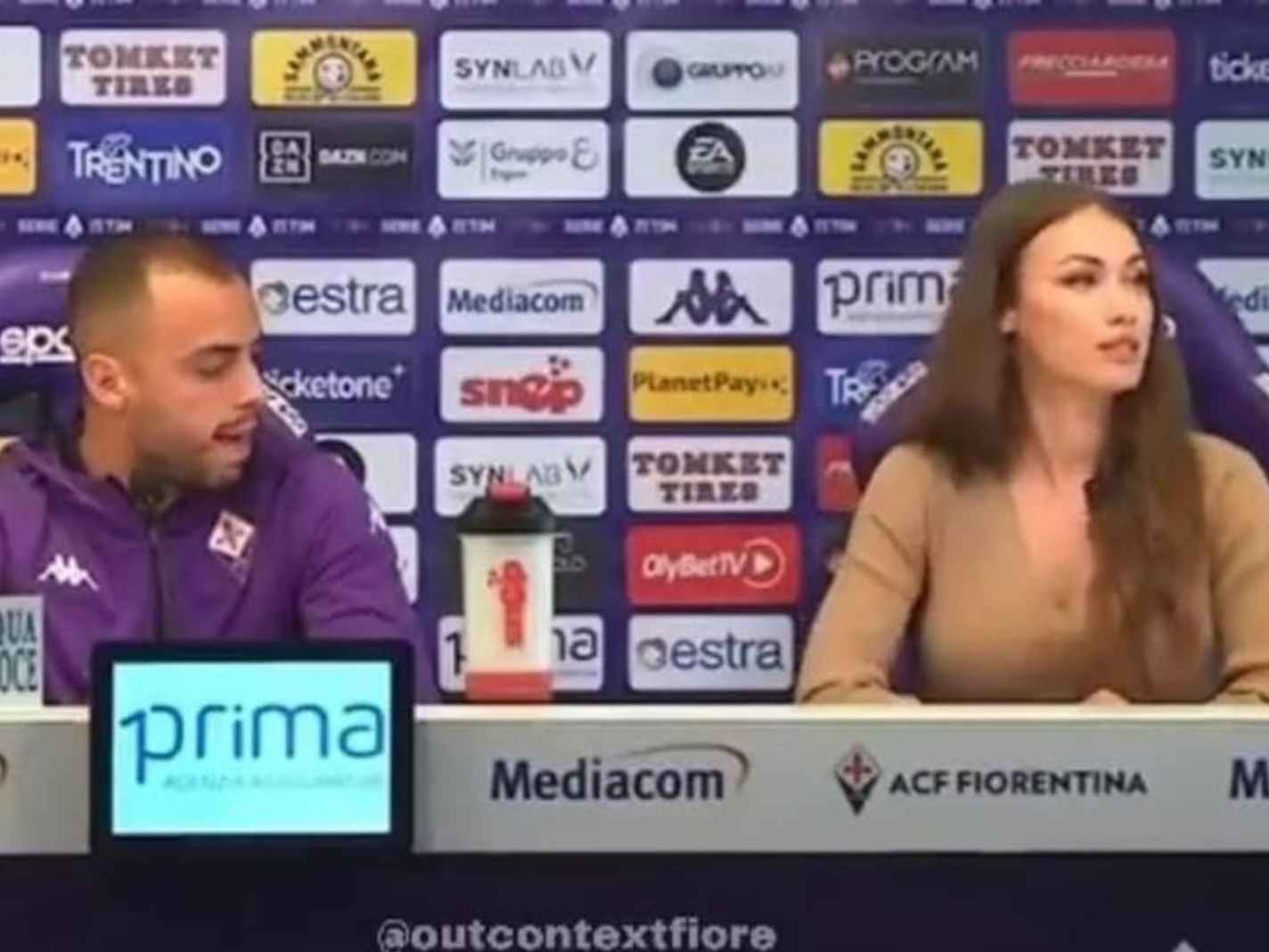 Arthur Cabral in hot waters for possible obscene gesture at Fiorentina press officer