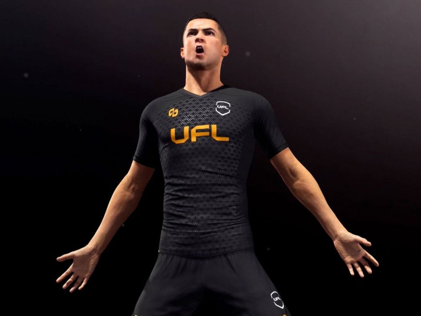 Cristiano Ronaldo as seen on upcoming football simulation game UFL