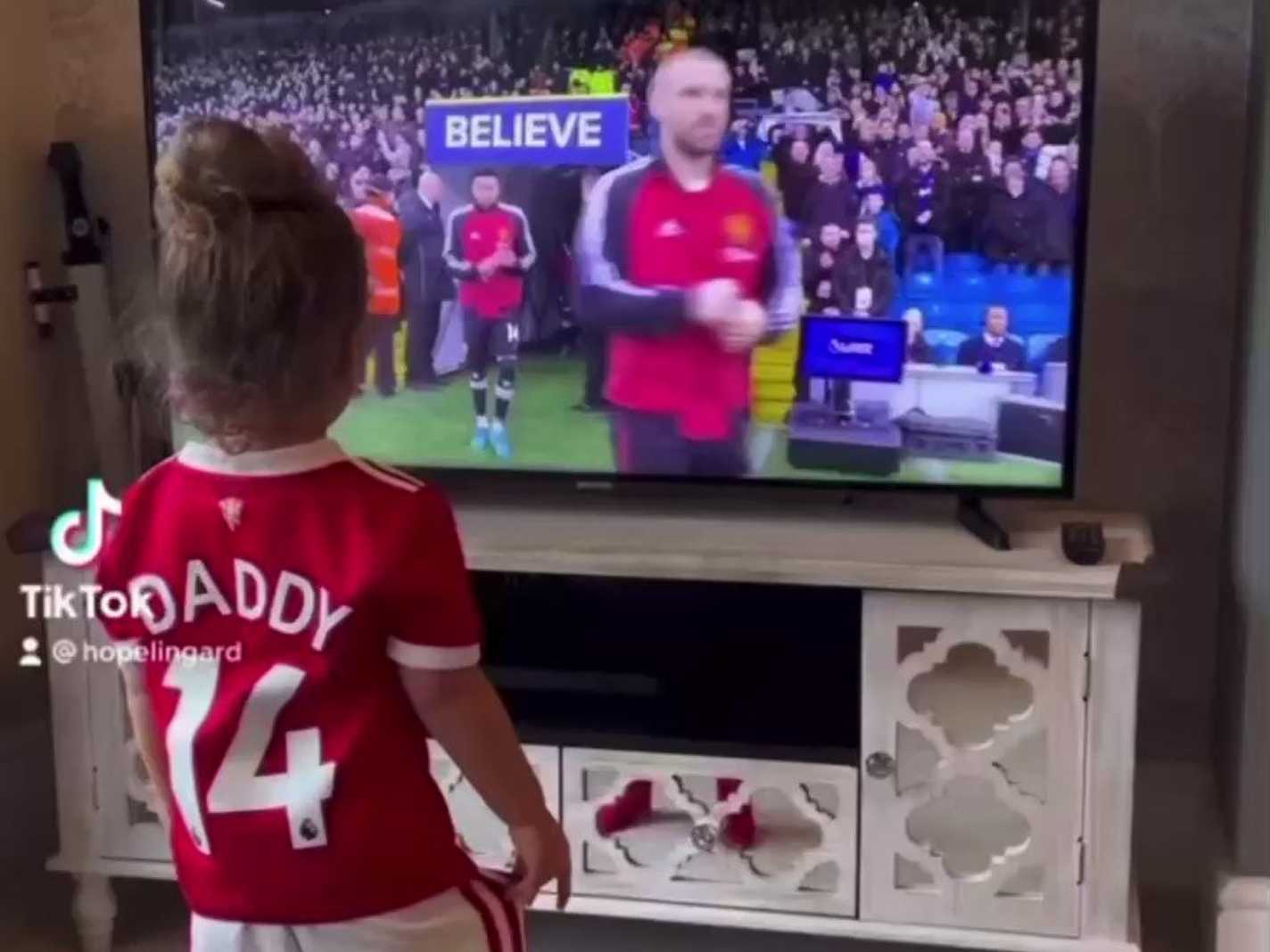 Jesse Lingard’s three-year-old daughter clarifies diss on Bruno Fernandes