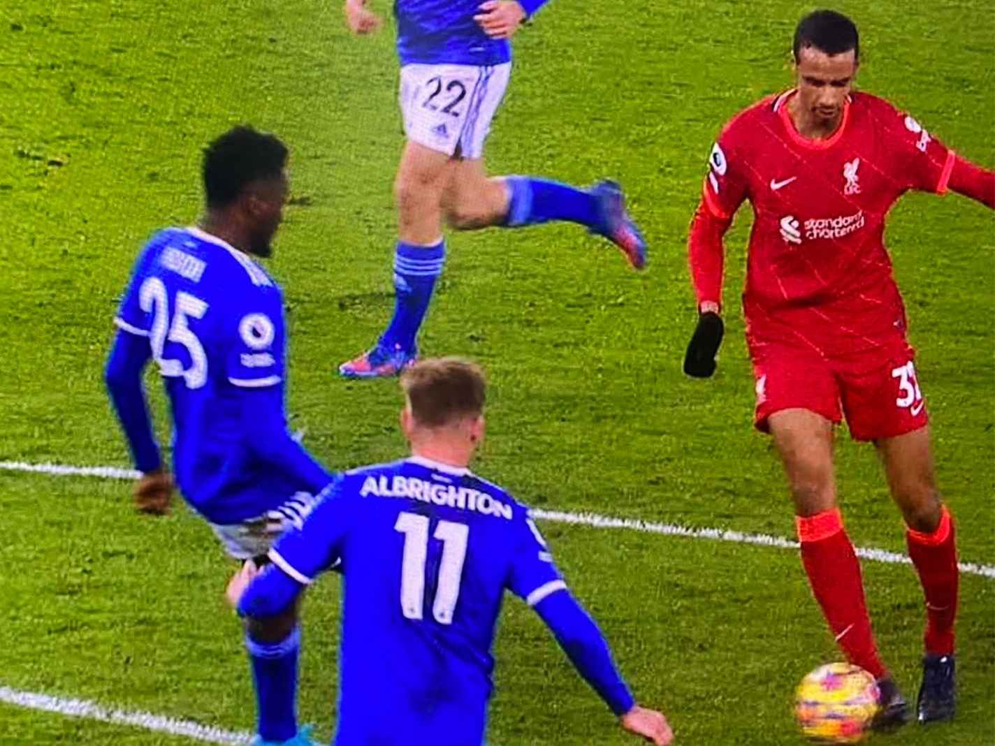 The sublime nutmeg assist from Joel Matip that caught Twitter by surprise