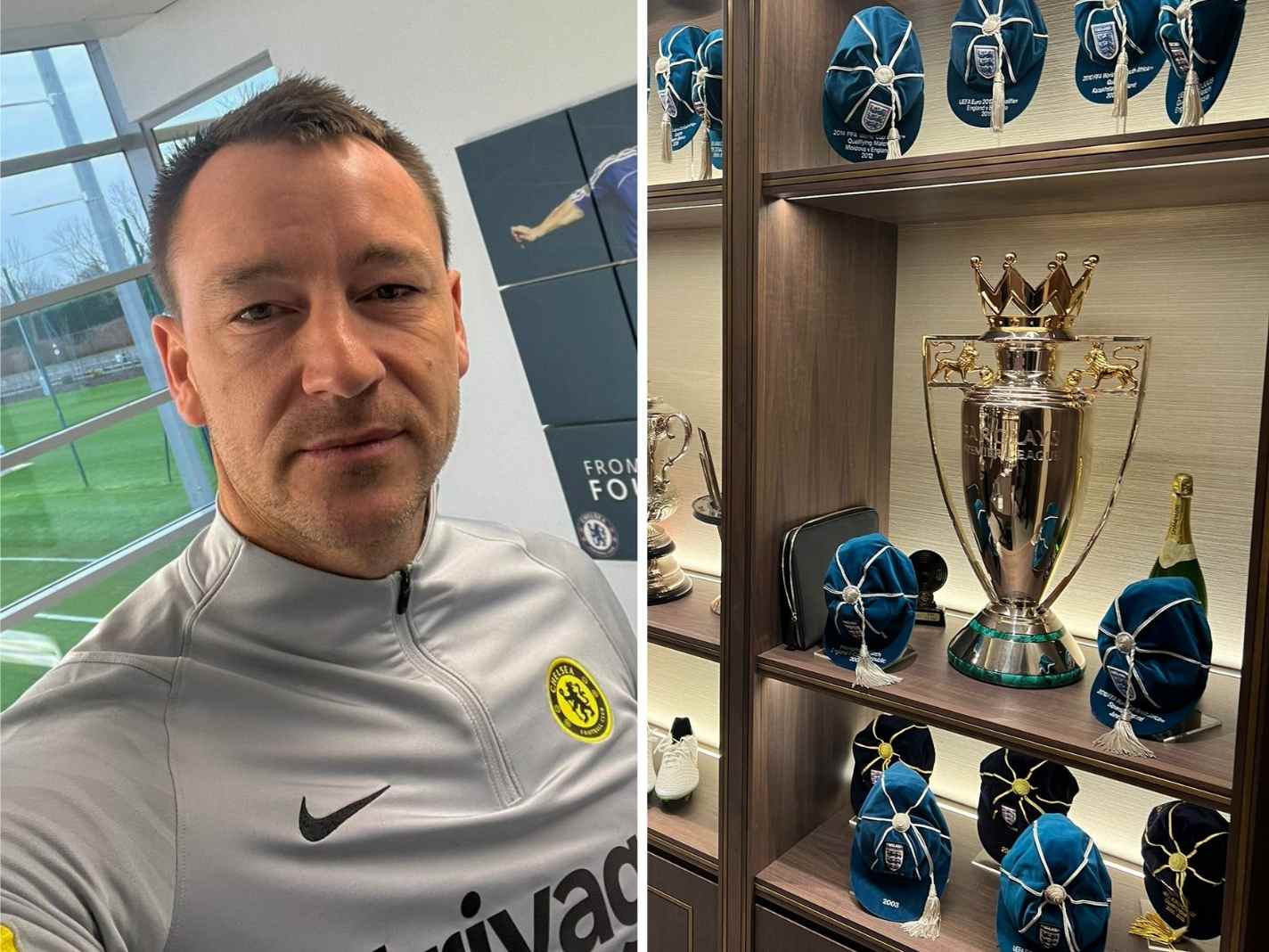 A visual odyssey through the museum that is John Terry’s trophy room