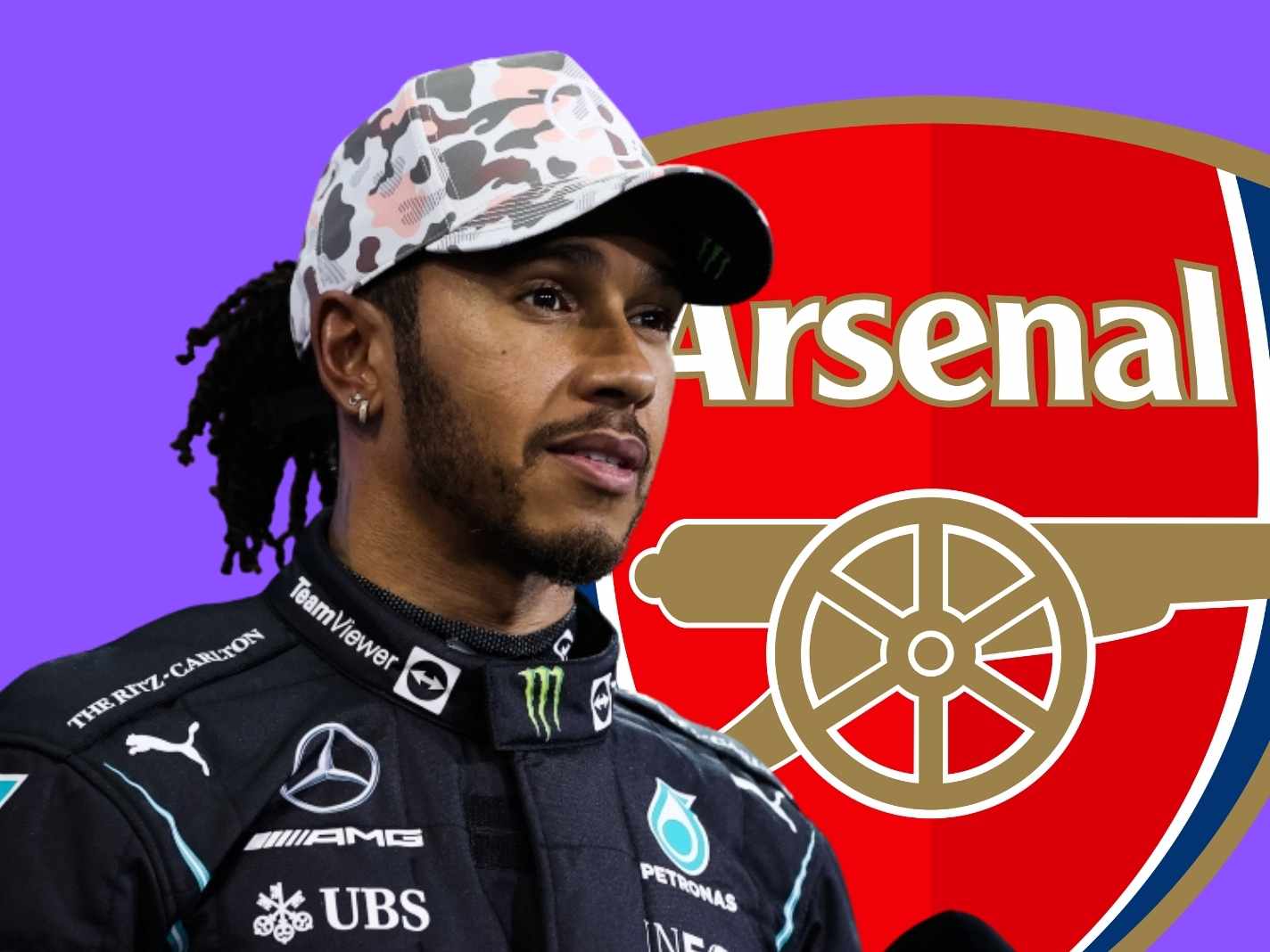 Lewis Hamilton gives sneak peek at new Arsenal tattoo – Thick Accent