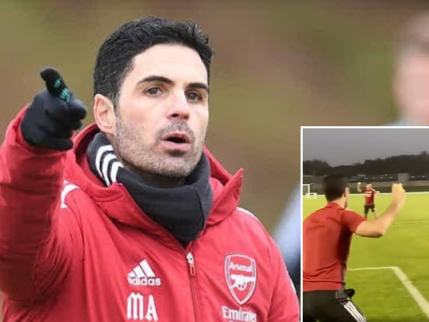 Arsenal players get served with tennis balls in bizarre new training drill