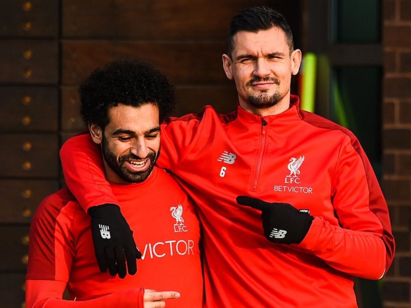 Dejan Lovren gives priceless reply when asked to choose between his wife or Mo Salah