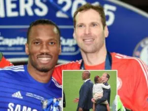 Photo featuring Cech and Drogba's daughter shows how strong the Chelsea bond is