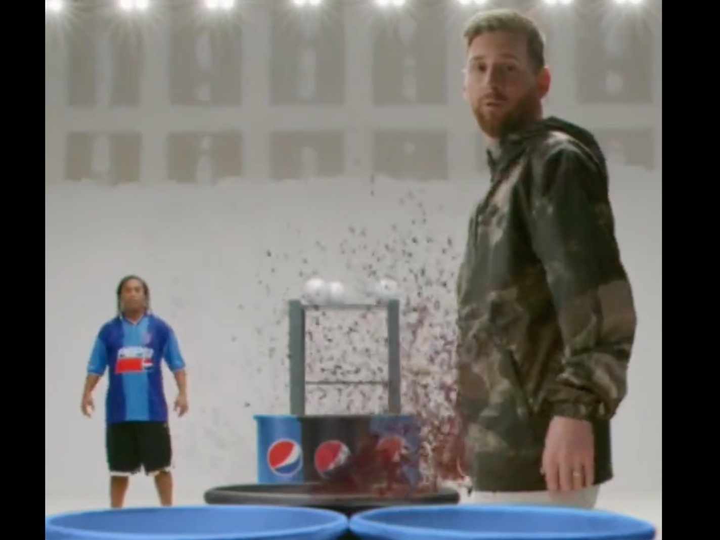 Pepsi slammed for ruining new ad featuring Messi and Ronaldinho