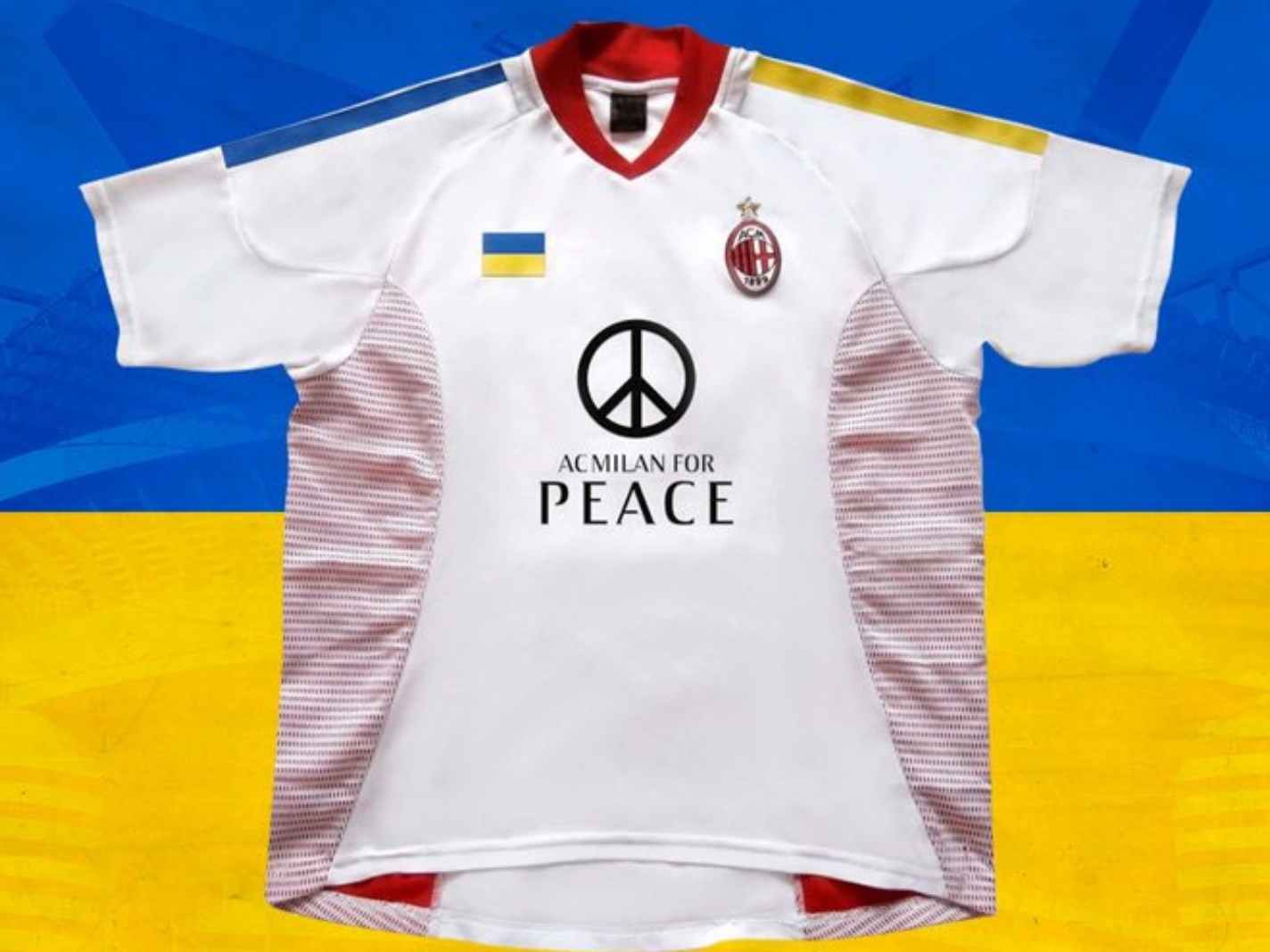AC Milan are releasing special edition Shevchenko kit to support Ukraine