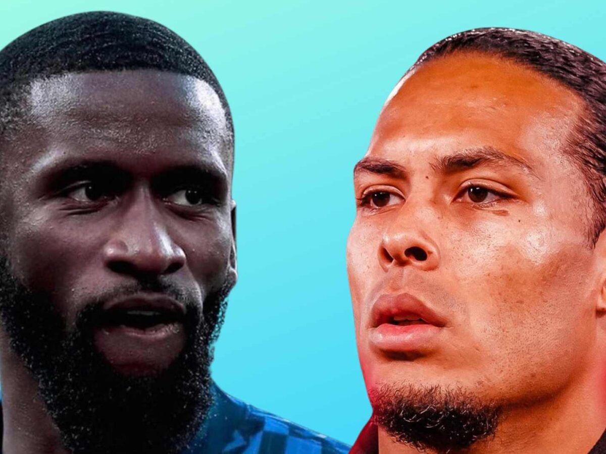 Antonio Rudiger v Virgil van Dijk