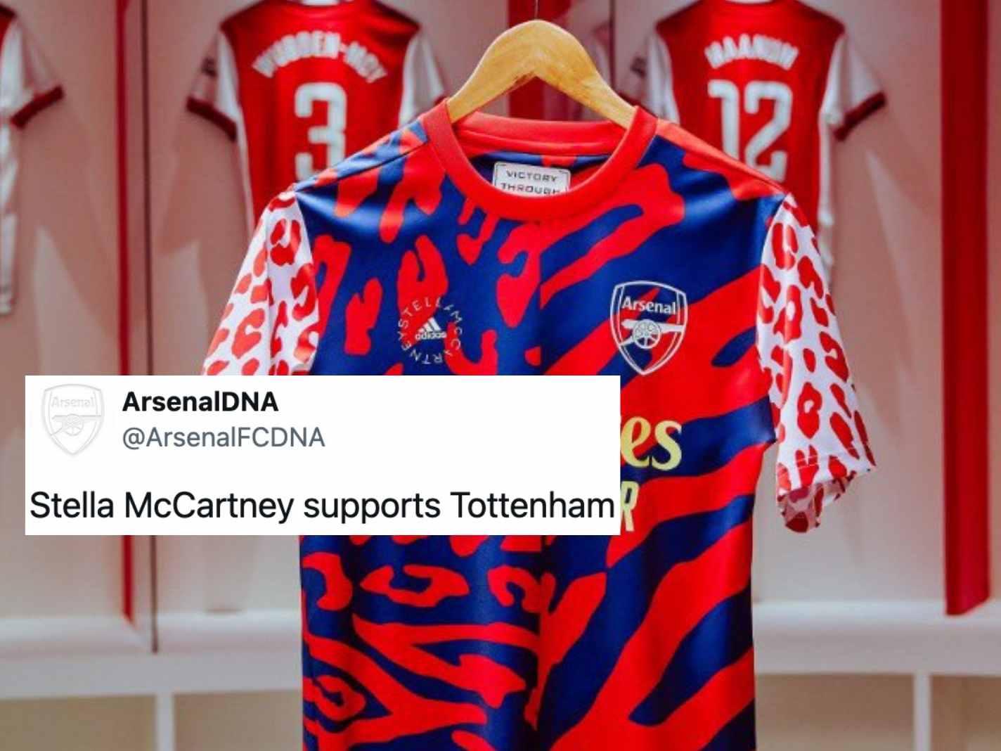 New Arsenal kit designed by Stella McCartney launches to terrible reviews