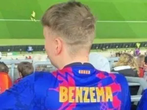Barcelona kit with Karim Benzema's name is the weirdest thing you'll see today