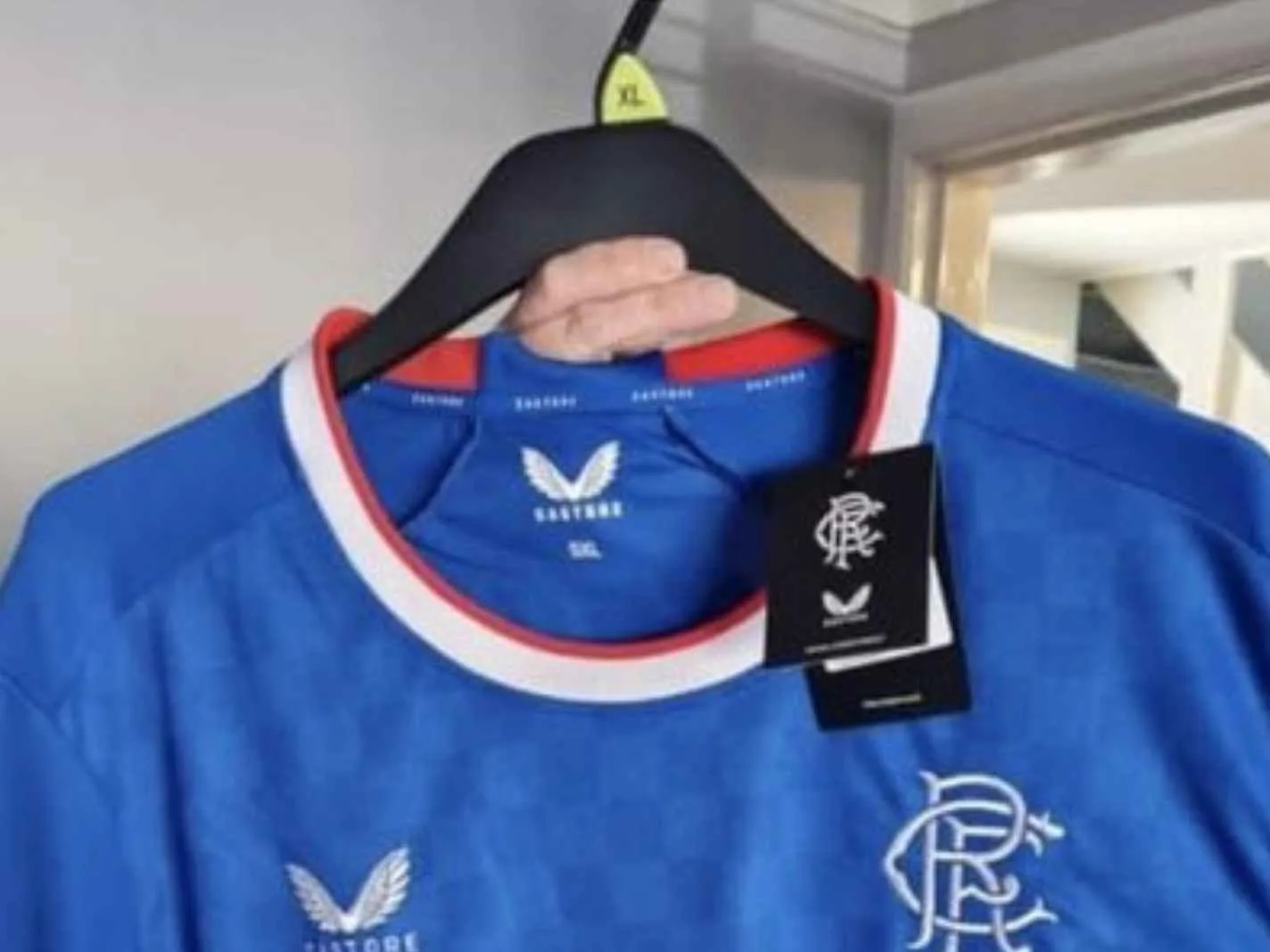 Did Castore send 2223 Rangers home kit by accident