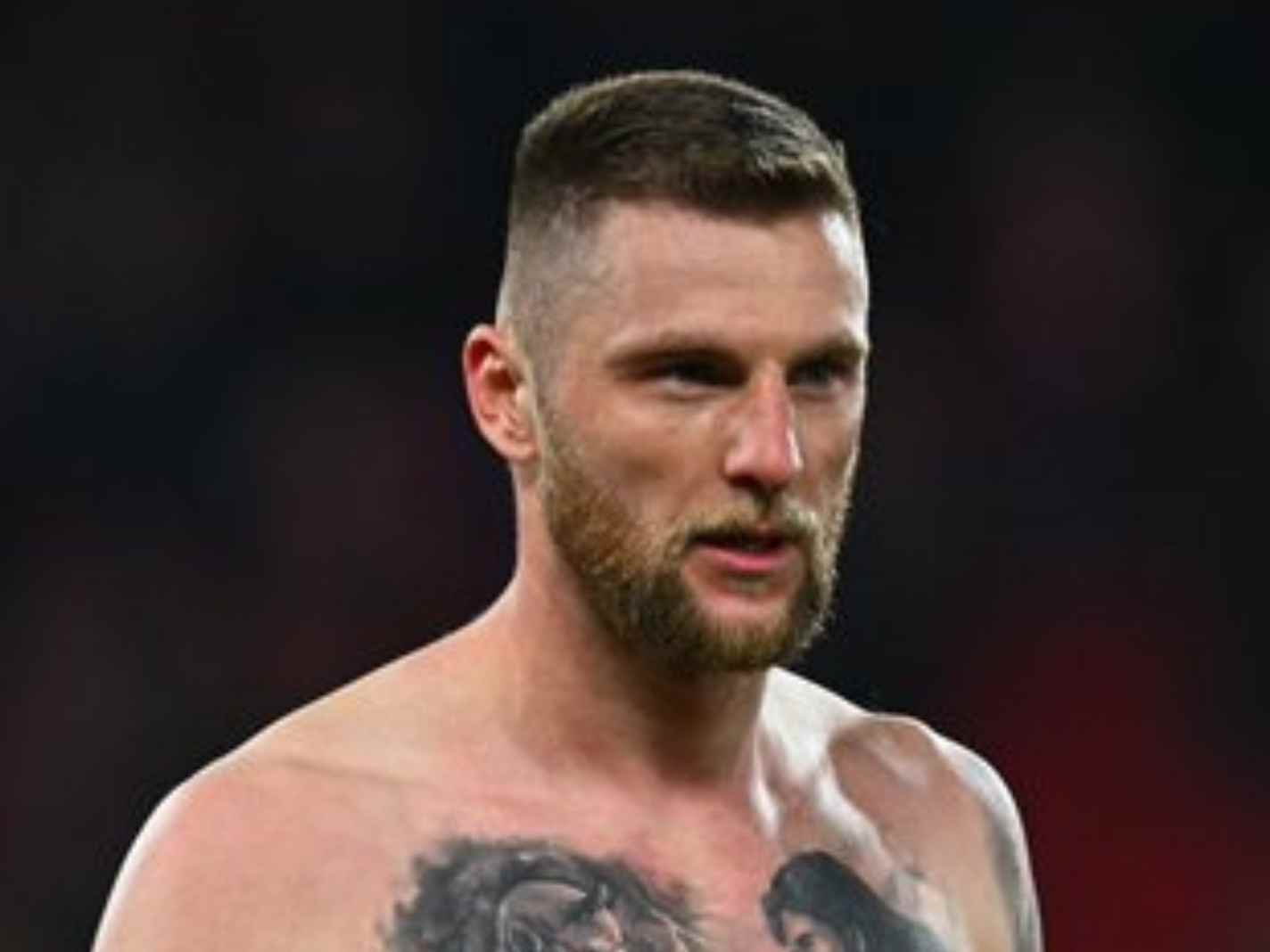 Inter Milan's Skriniar with most outrageous chest tattoo