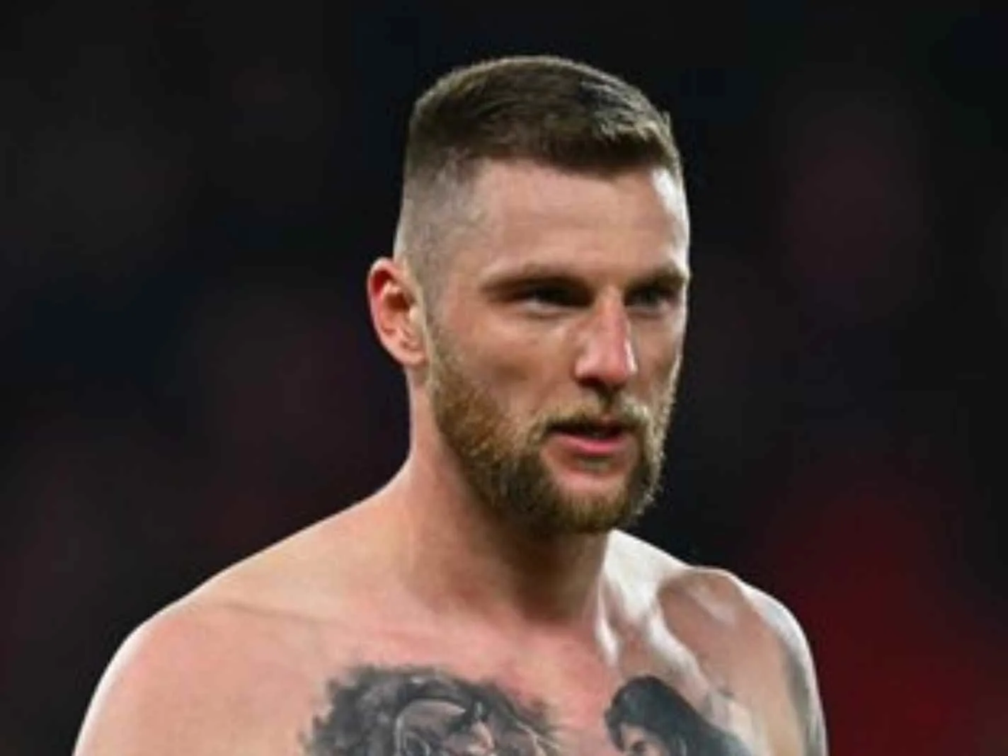 Inter Milan's Skriniar with most outrageous chest tattoo