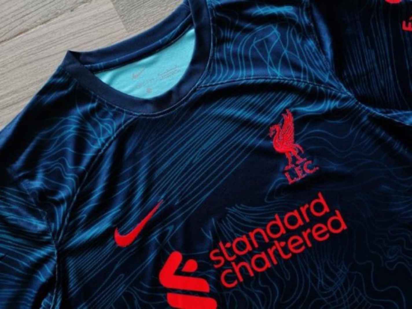 How Virgil van Dijk could look in the leaked Liverpool third kit for 2022/23 season