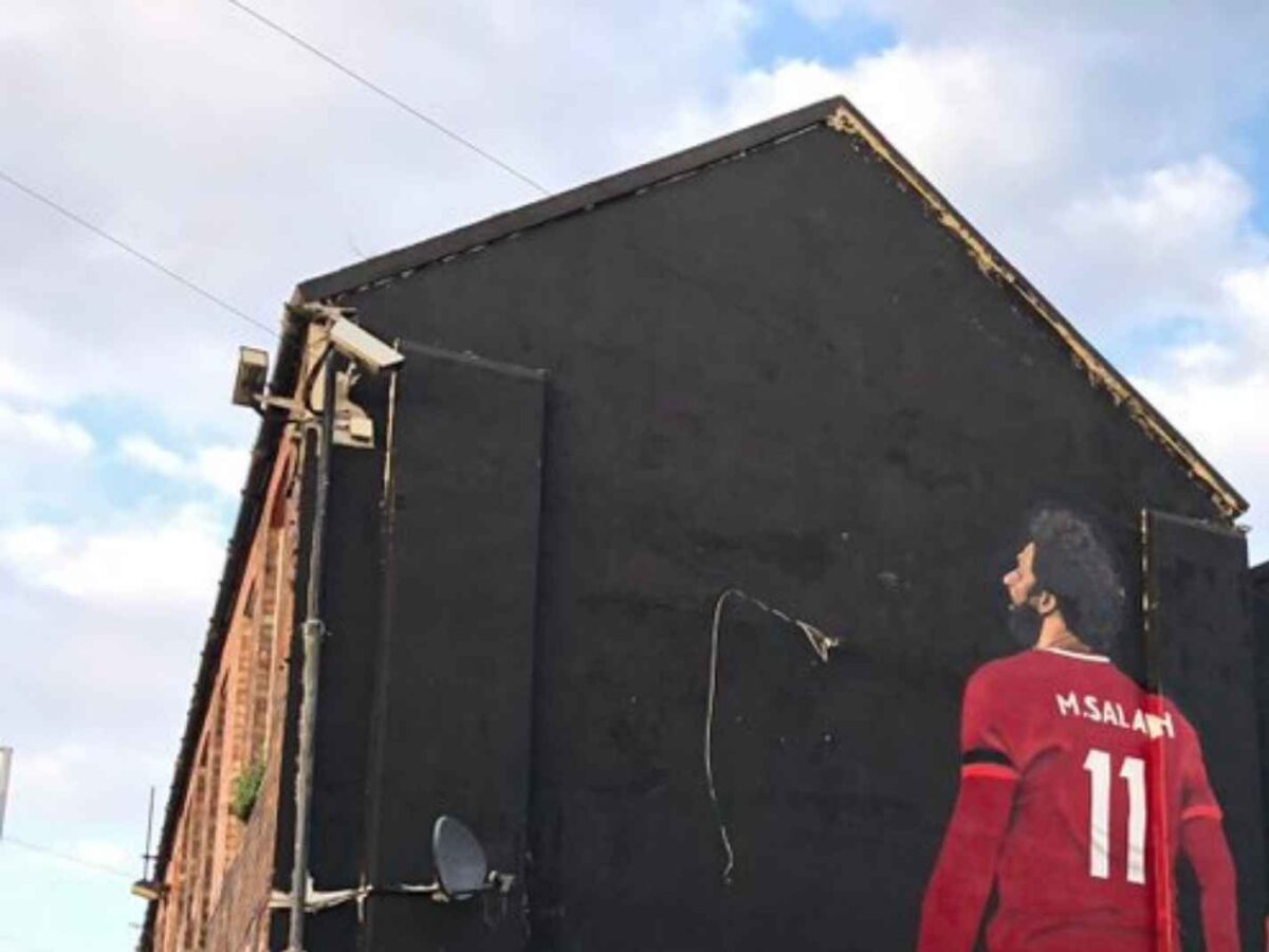 New Mo Salah mural