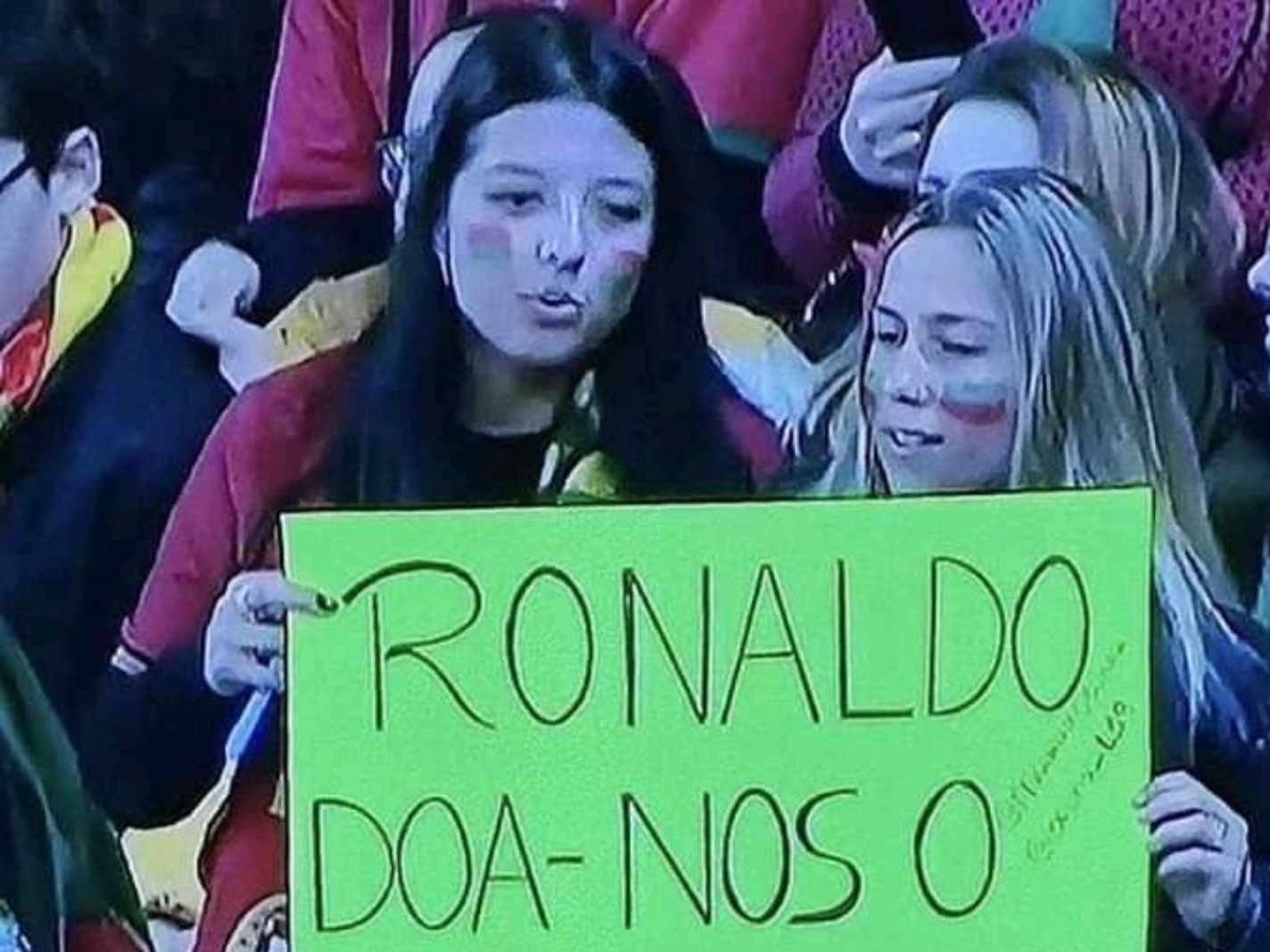 ‘Donate Us Your Sperm’: Cristiano Ronaldo fans make request in unusual banner