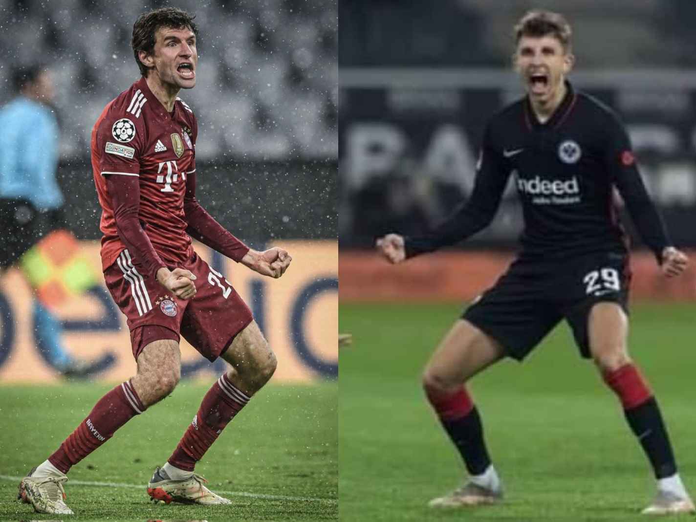 There's a Thomas Muller regen playing at Eintracht Frankfurt