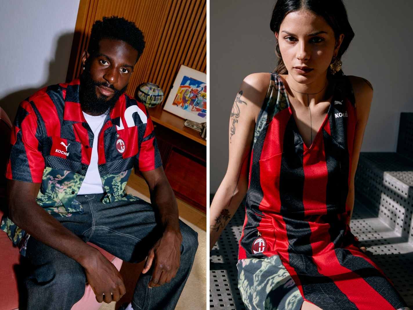AC Milan teams up with Koche to unveil clothing range made out of unused kits
