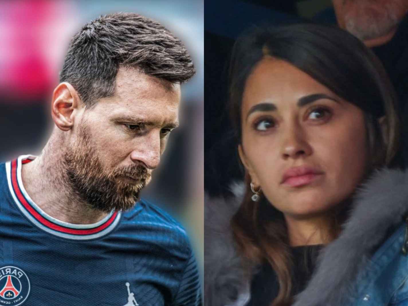 How the wife of Lionel Messi reacted to his PSG booing