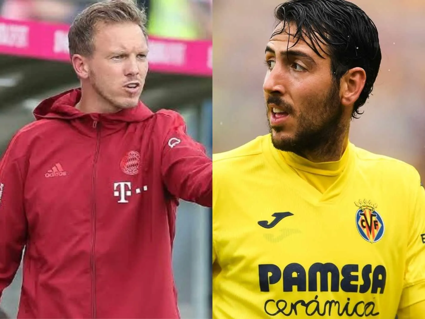 Dani Parejo (right) reveals how Julian Nagelsmann charged Villarreal up with his comments
